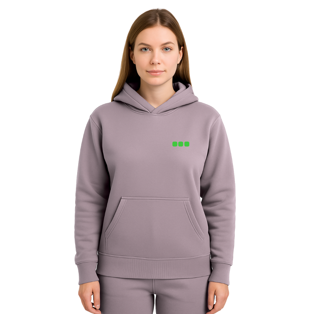 Lymphoma Awareness Hoodie — bark brown (women's)
