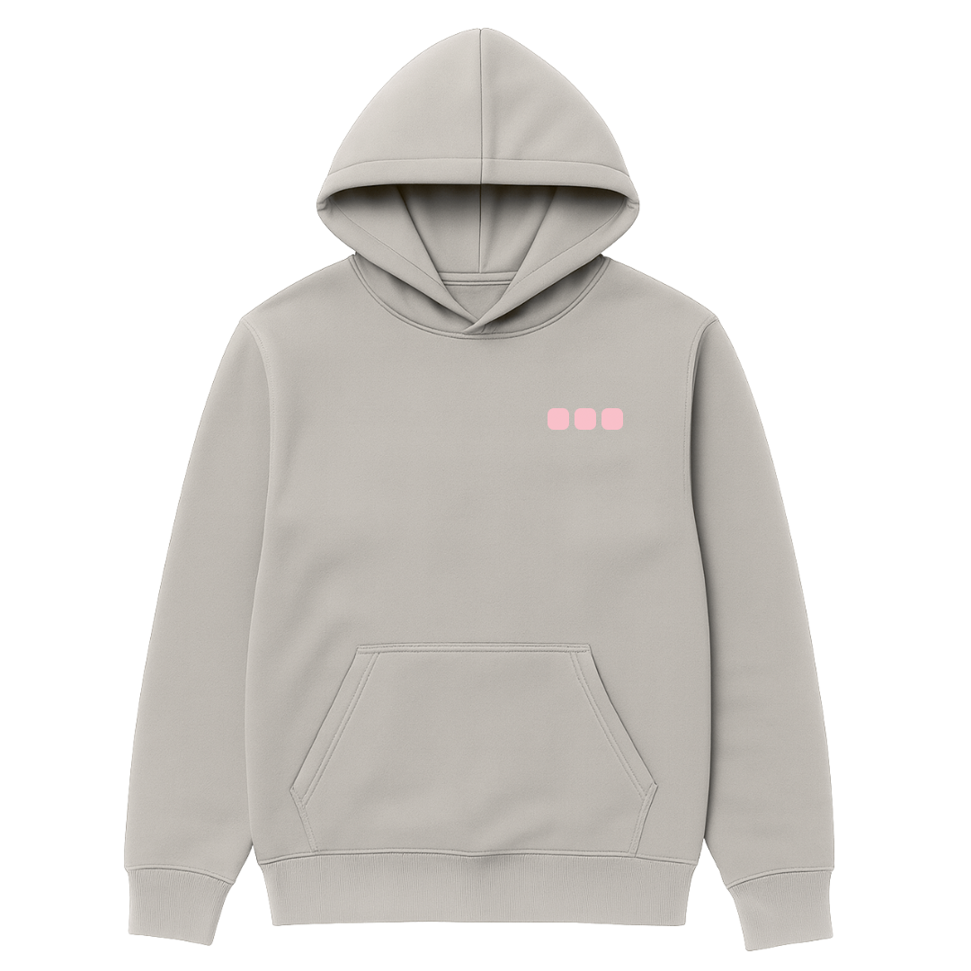 Breast Cancer Awareness Hoodie — bone white