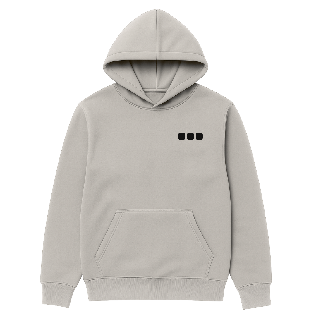 Melanoma Skin Cancer Awareness Hoodie — bone white