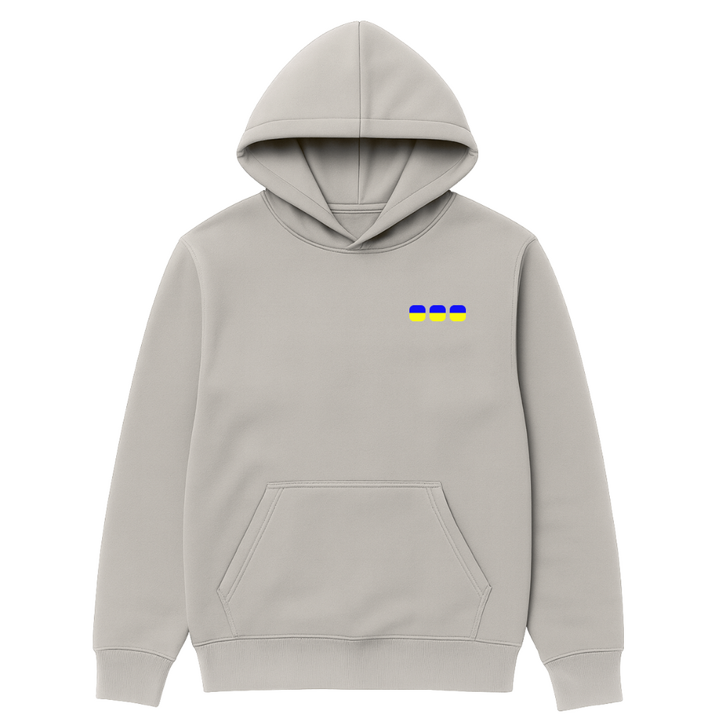 Down Syndrome Awareness Hoodie — bone white