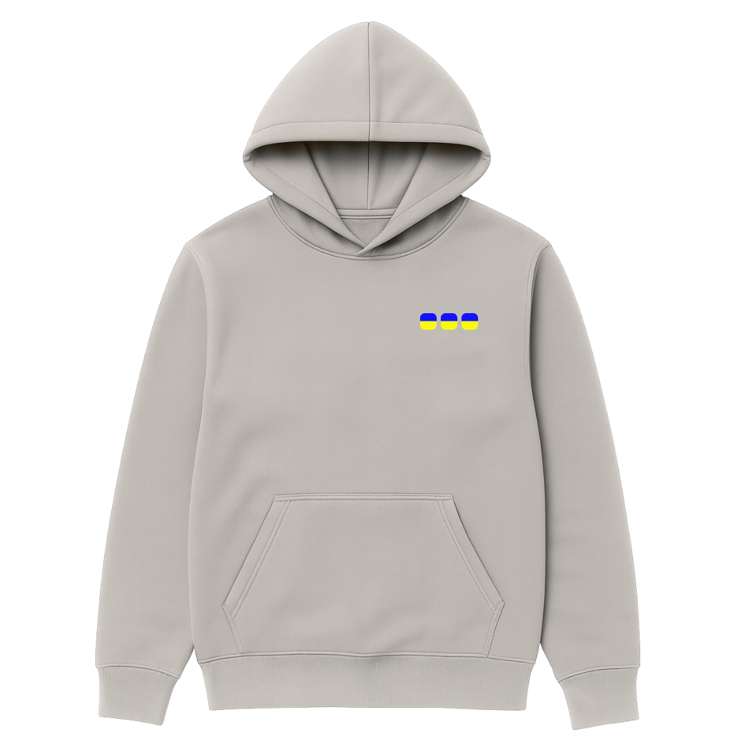 Down Syndrome Awareness Hoodie — bone white