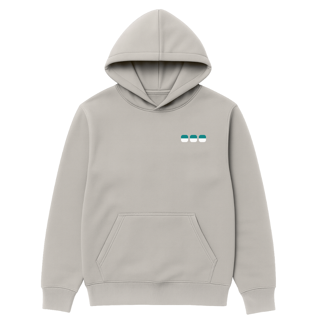 Cervical Cancer Awareness Hoodie — bone white