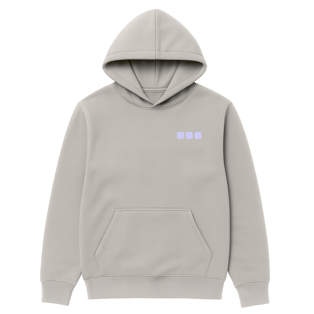 Esophageal Cancer Awareness Hoodie — bone white