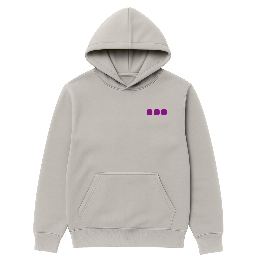 Epilepsy Awareness Hoodie — bone white
