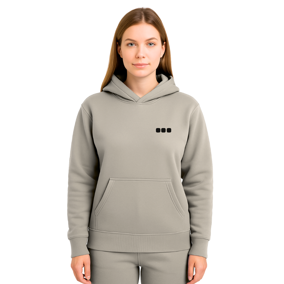 Melanoma Skin Cancer Awareness Hoodie — bone white (women's)
