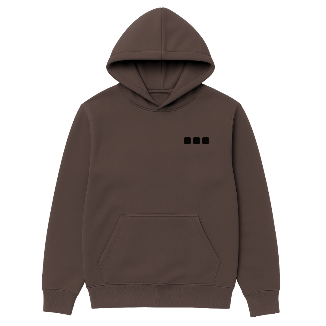 Melanoma Skin Cancer Awareness Hoodie — chocolate brown