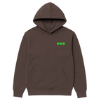 Lymphoma Awareness Hoodie — chocolate brown