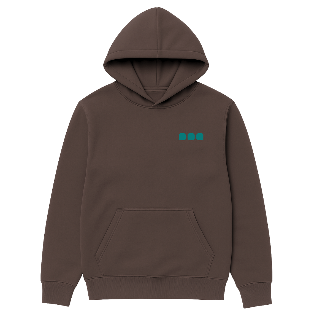 PTSD Awareness Hoodie — chocolate brown