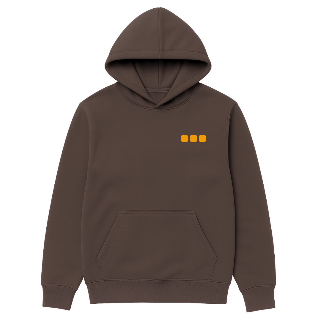 Kidney Cancer Awareness Hoodie — chocolate brown