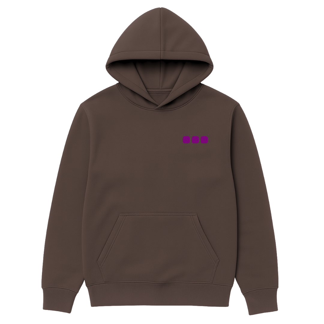 Pancreatic Cancer Awareness Hoodie — chocolate brown