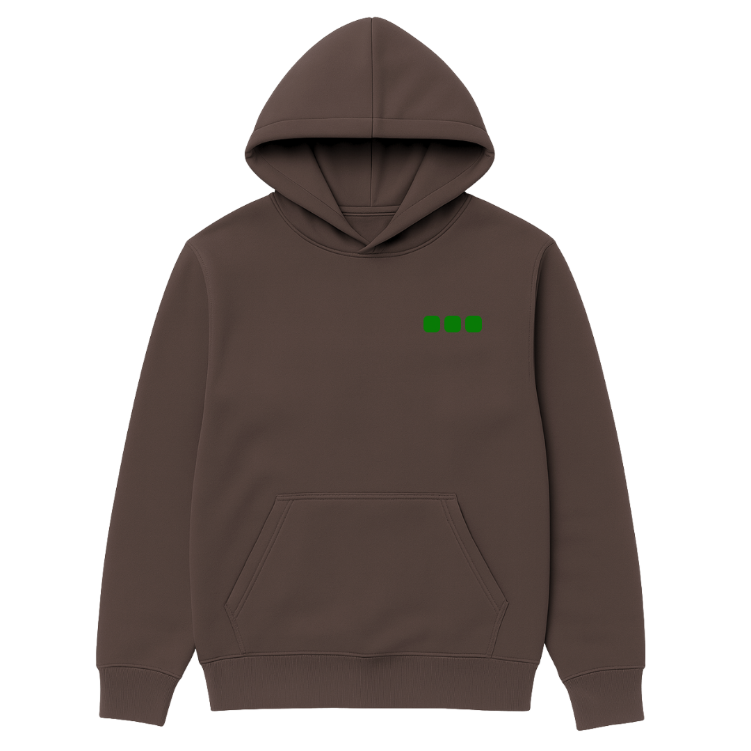 Organ Donation Awareness Hoodie — chocolate brown