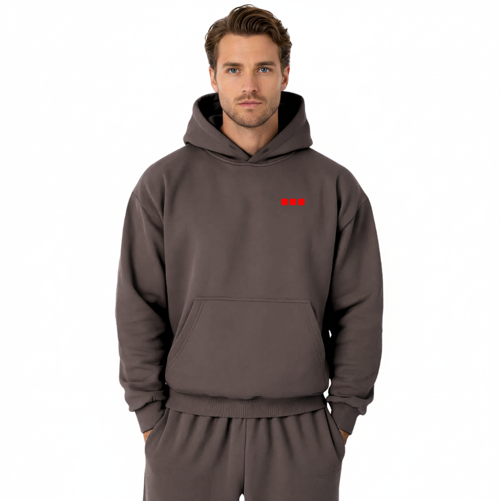 Stroke Awareness Hoodie — chocolate brown (men's)
