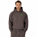 Lymphoma Awareness Hoodie — chocolate brown (men's)