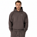 Brain Cancer Awareness Hoodie — chocolate brown (men's)