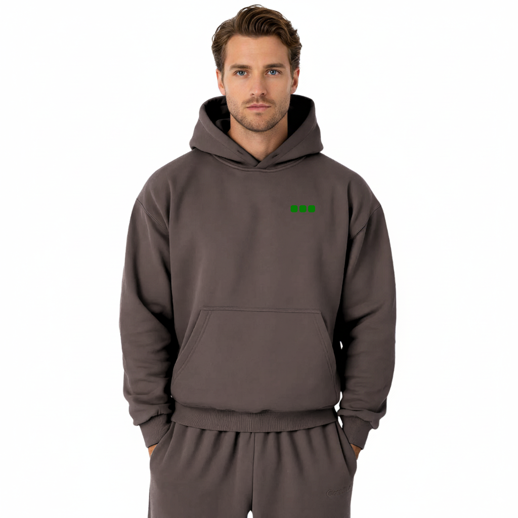 Organ Donation Awareness Hoodie — chocolate brown (men's)