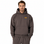 Kidney Cancer Awareness Hoodie — chocolate brown (men's)