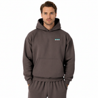 Cervical Cancer Awareness Hoodie — chocolate brown (men's)