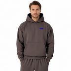 Diabetes Awareness Hoodie — chocolate brown (men's)