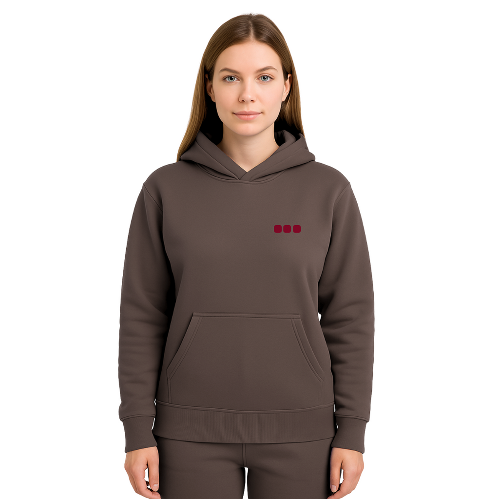 Multiple Myeloma Awareness Hoodie — chocolate brown (women's)