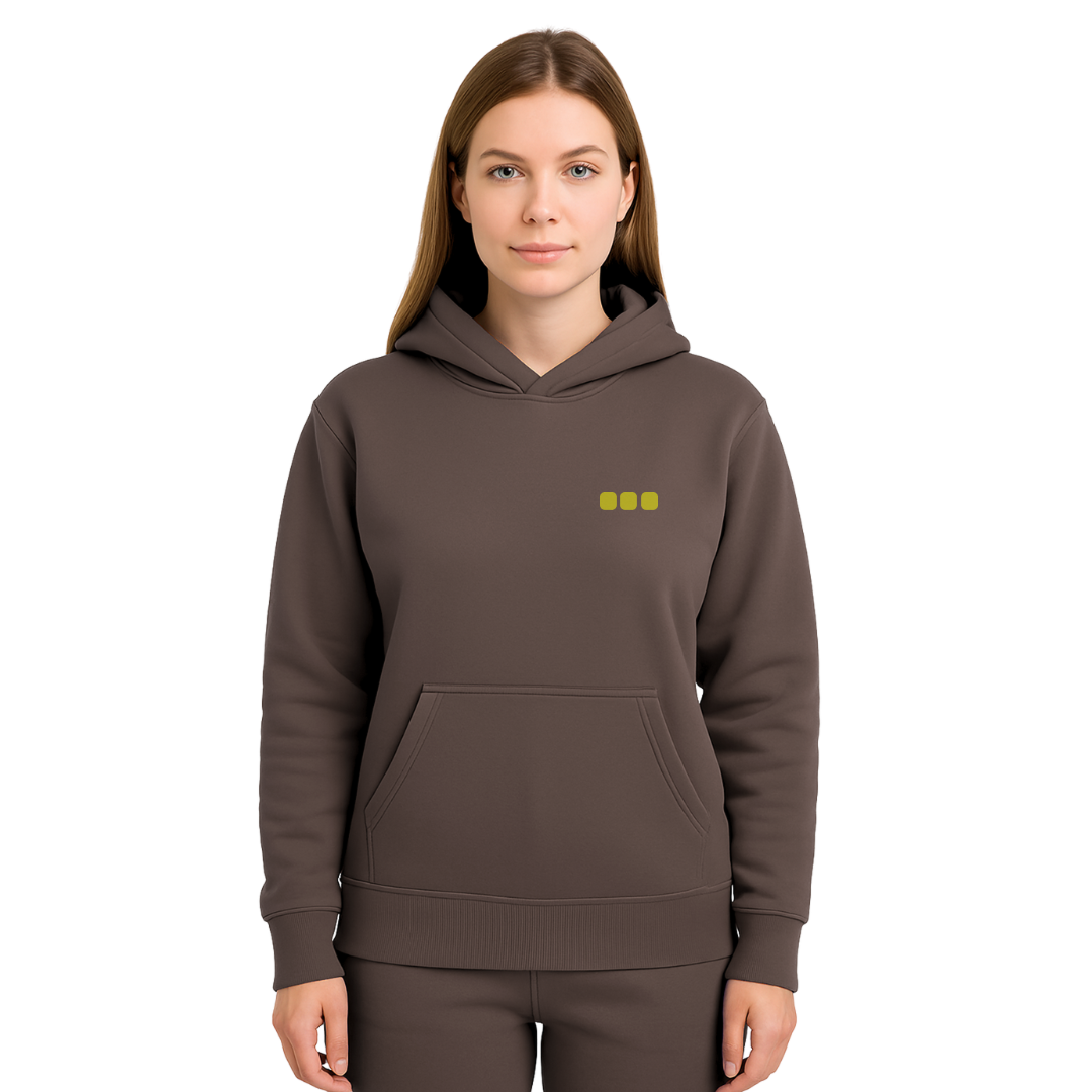 Suicide Prevention Awareness Hoodie — chocolate brown (women's)