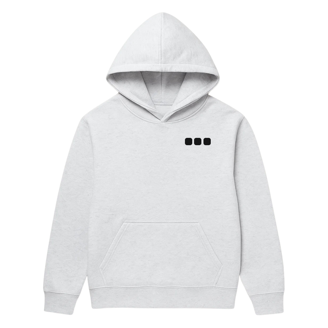 Melanoma Skin Cancer Awareness Hoodie — light grey
