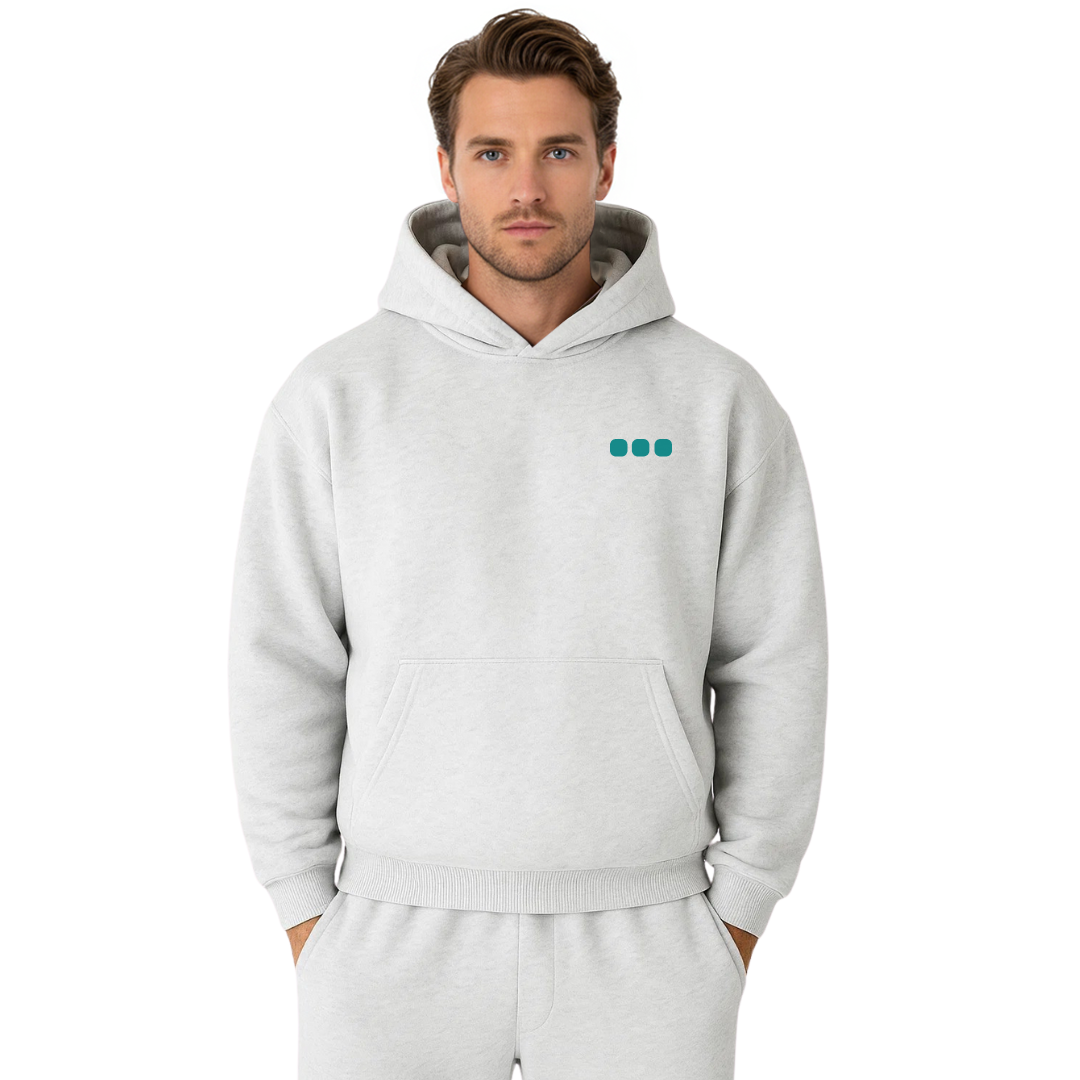 PTSD Awareness Hoodie — light grey (men's)