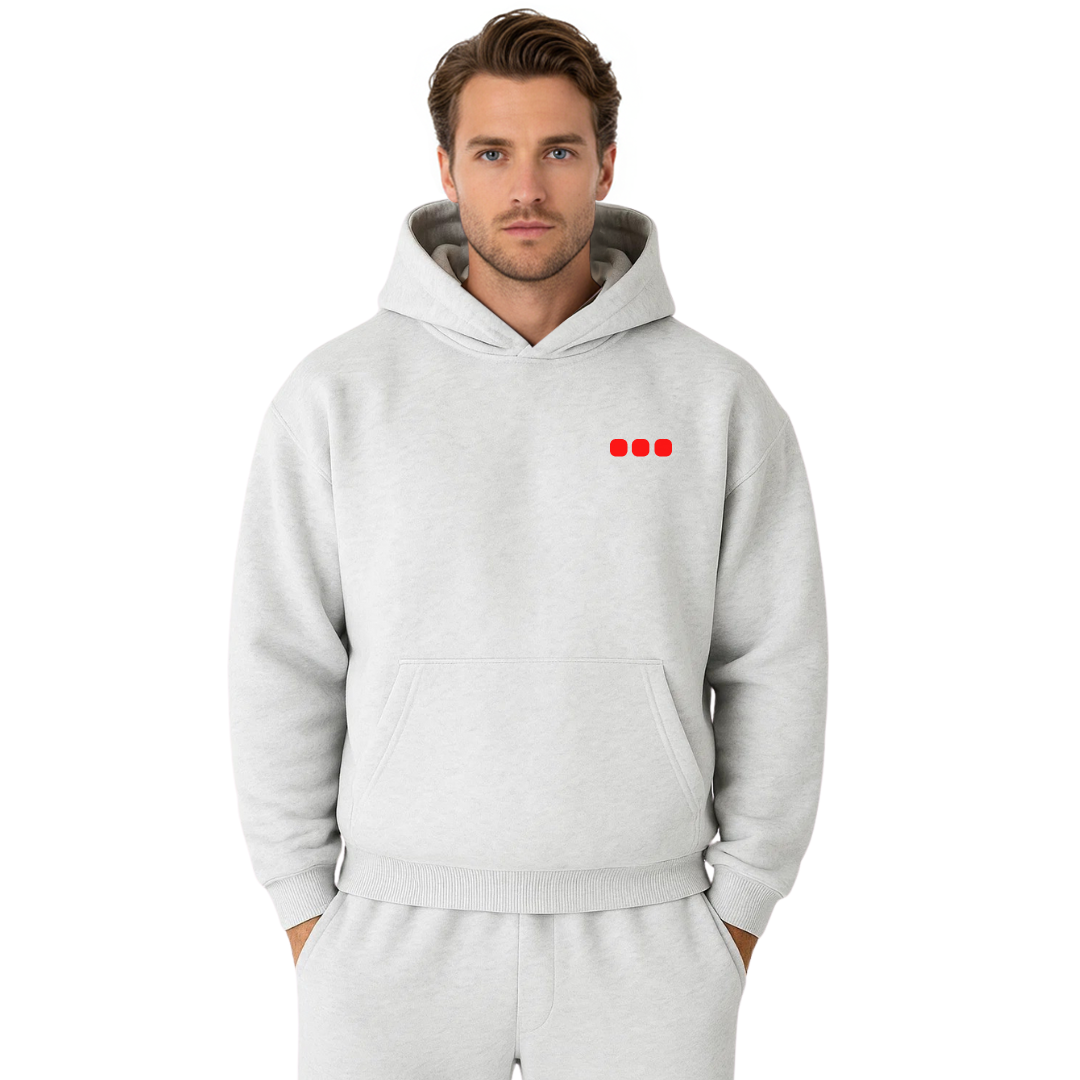 HIV/AIDS Awareness Hoodie — light grey (men's)