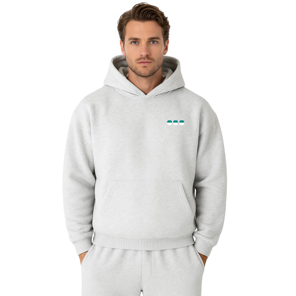 Cervical Cancer Awareness Hoodie — light grey (men's)