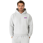 Alzheimer's Awareness Hoodie — light grey (men's)