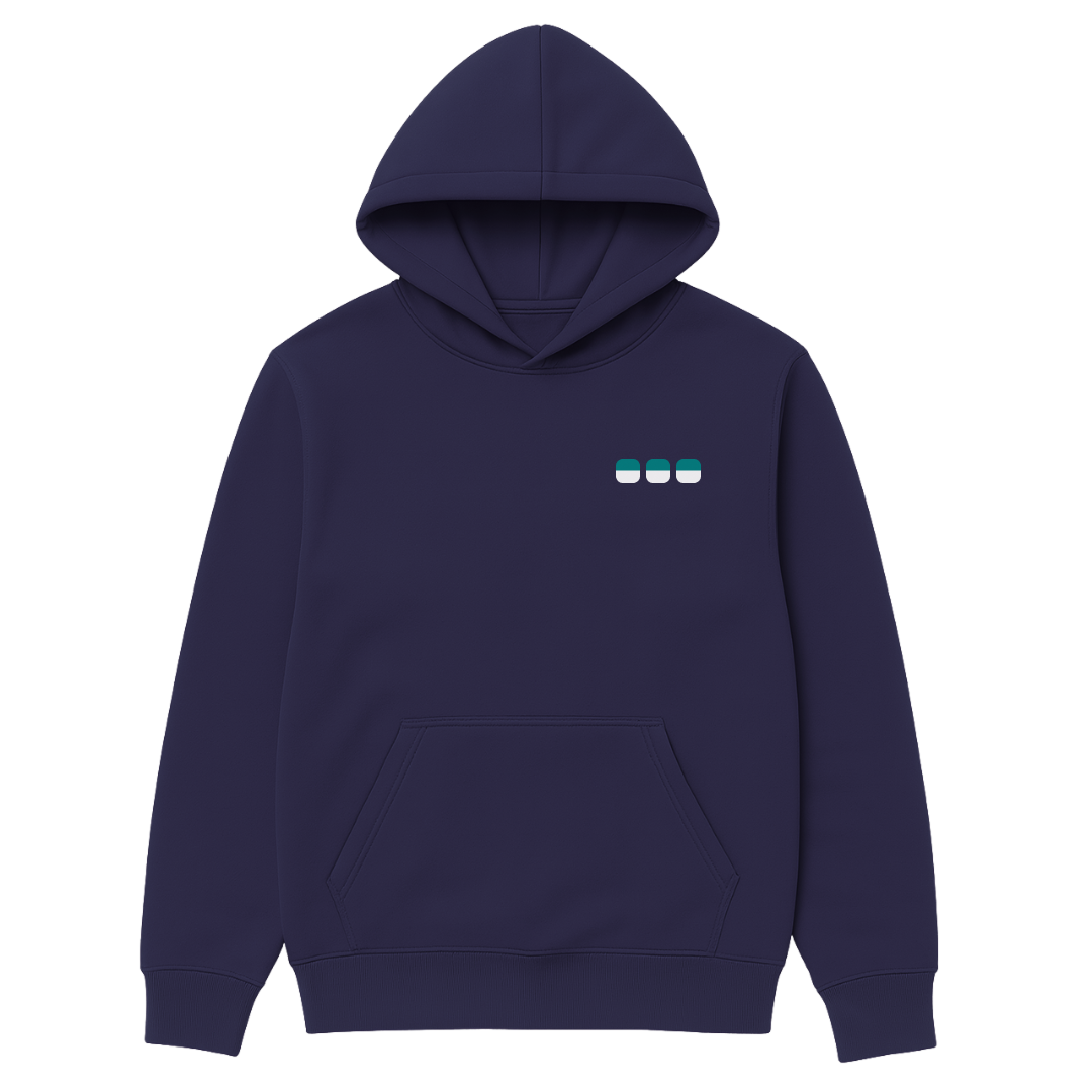 Cervical Cancer Awareness Hoodie — navy blue