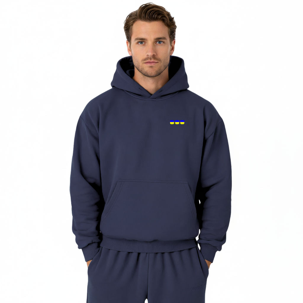 Down Syndrome Awareness Hoodie — navy blue (men's)