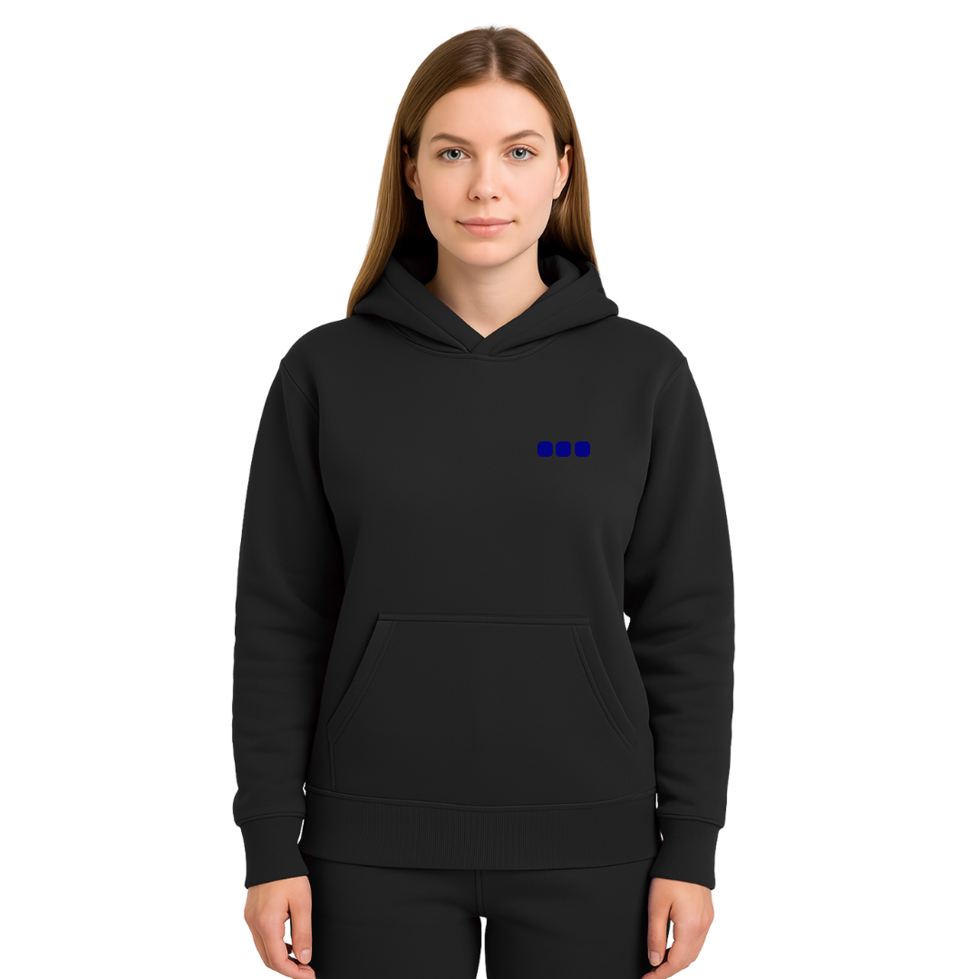 Colon Cancer Awareness Hoodie — black (women's)