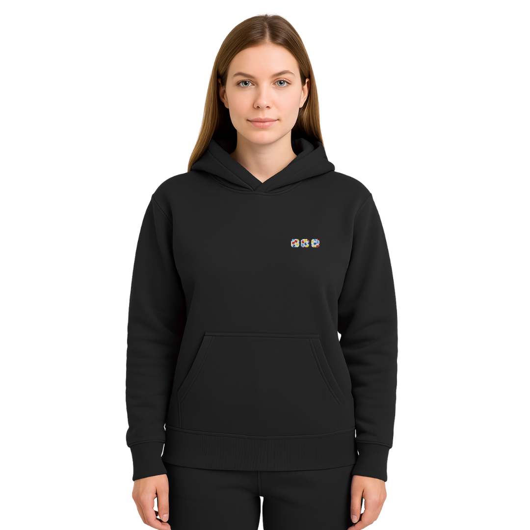 Autism Awareness Hoodie — black (women's)