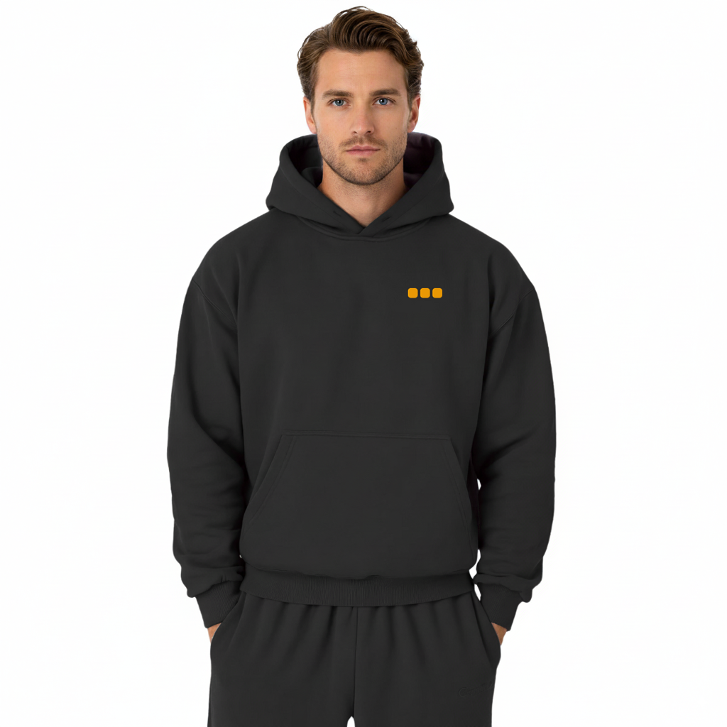 Leukemia Awareness Hoodie — black (men's)