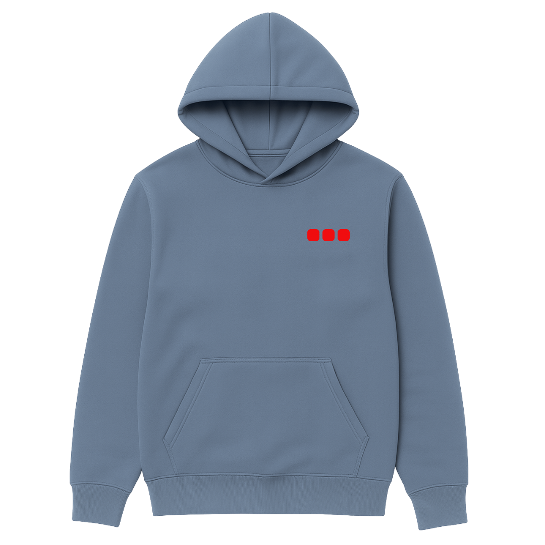 Heart Disease Awareness Hoodie — sky blue