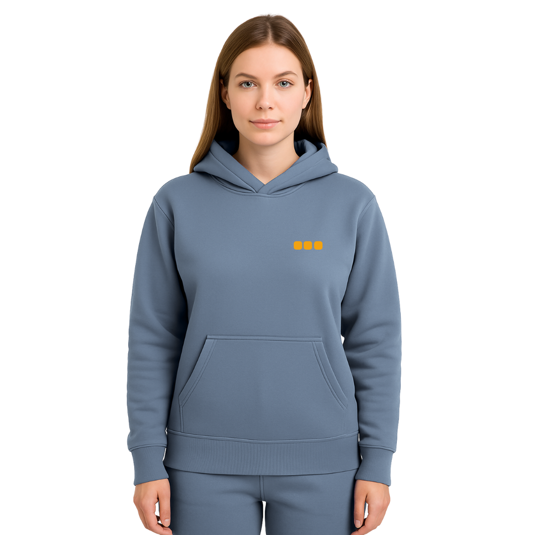 Leukemia Awareness Hoodie — sky blue (women's)