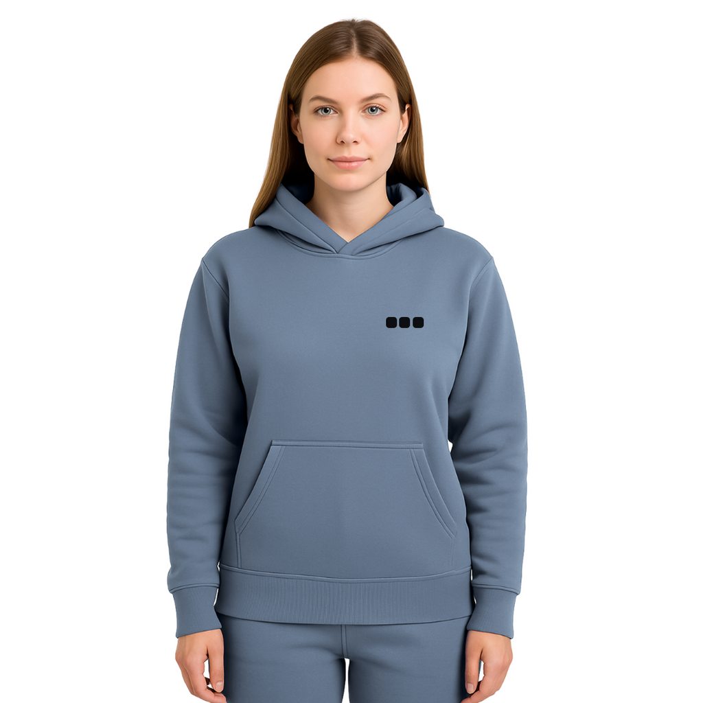 Melanoma Skin Cancer Awareness Hoodie — sky blue (women's)