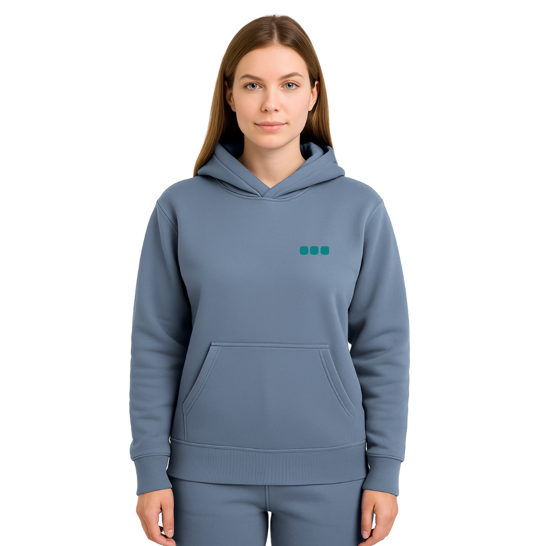 Ovarian Cancer Awareness Hoodie — sky blue (women's)