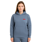 Heart Disease Awareness Hoodie — sky blue (women's)