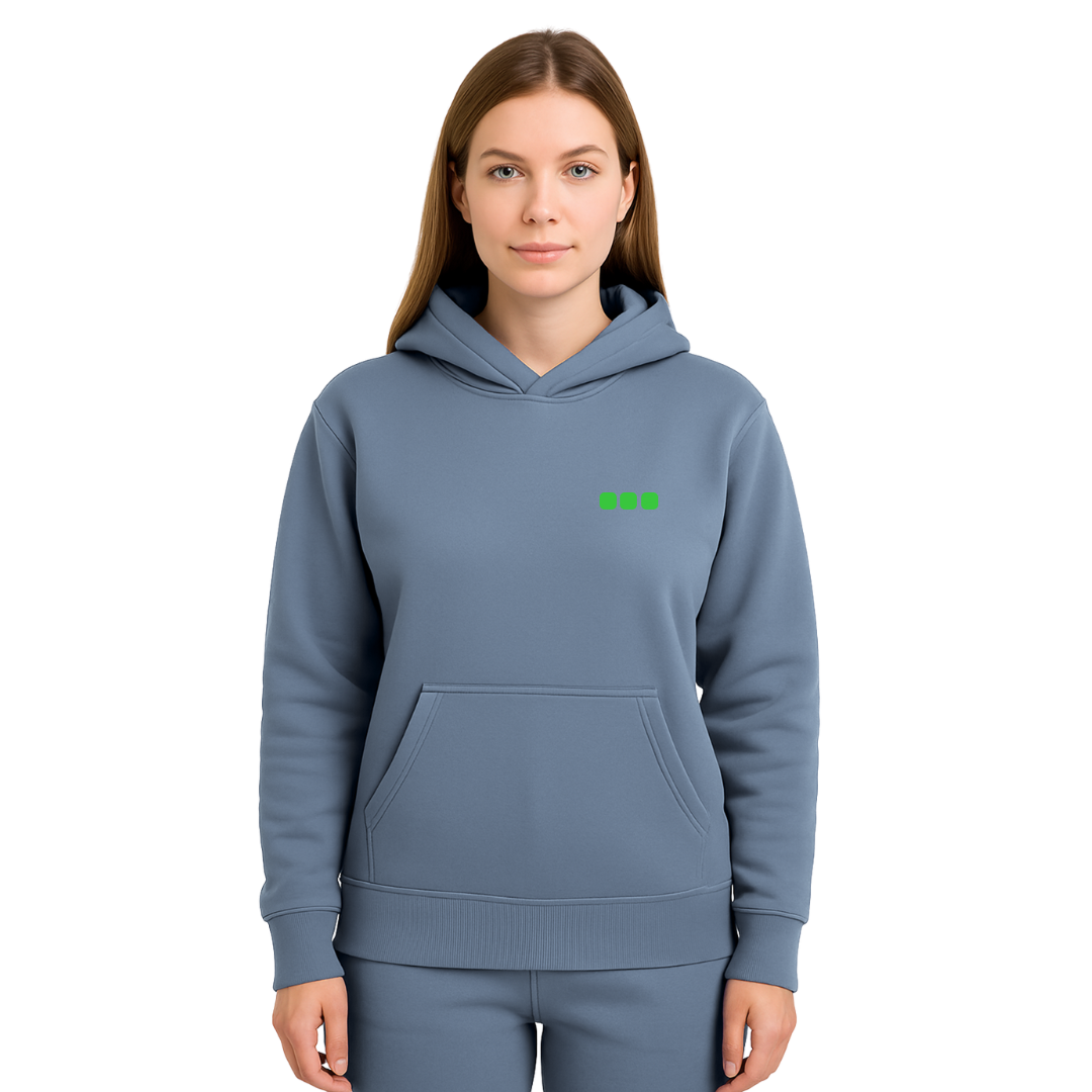 Lymphoma Awareness Hoodie — sky blue (women's)