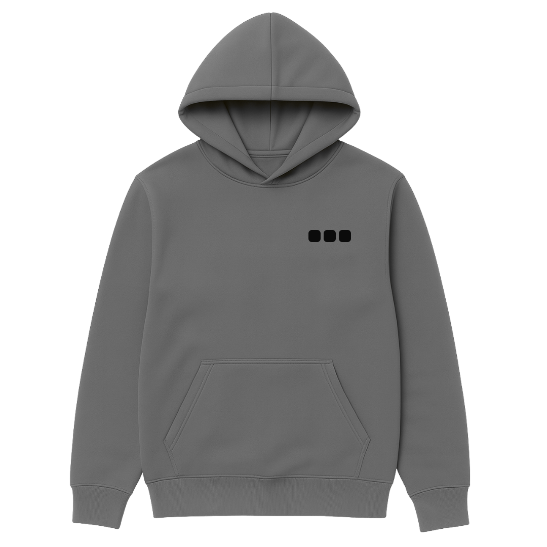 Melanoma Skin Cancer Awareness Hoodie — steel grey