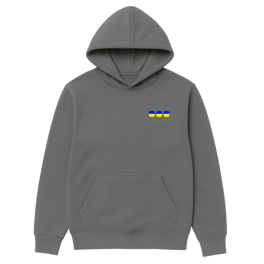 Down Syndrome Awareness Hoodie — steel grey