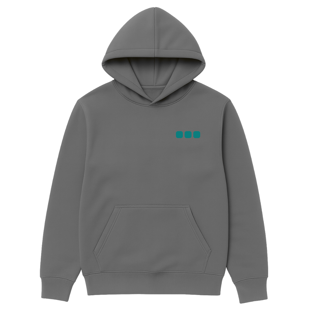 PTSD Awareness Hoodie — steel grey