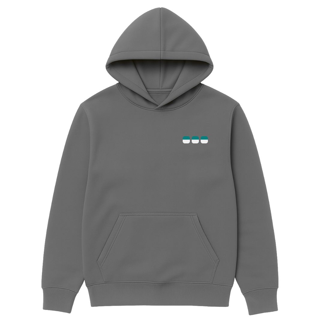 Cervical Cancer Awareness Hoodie — steel grey