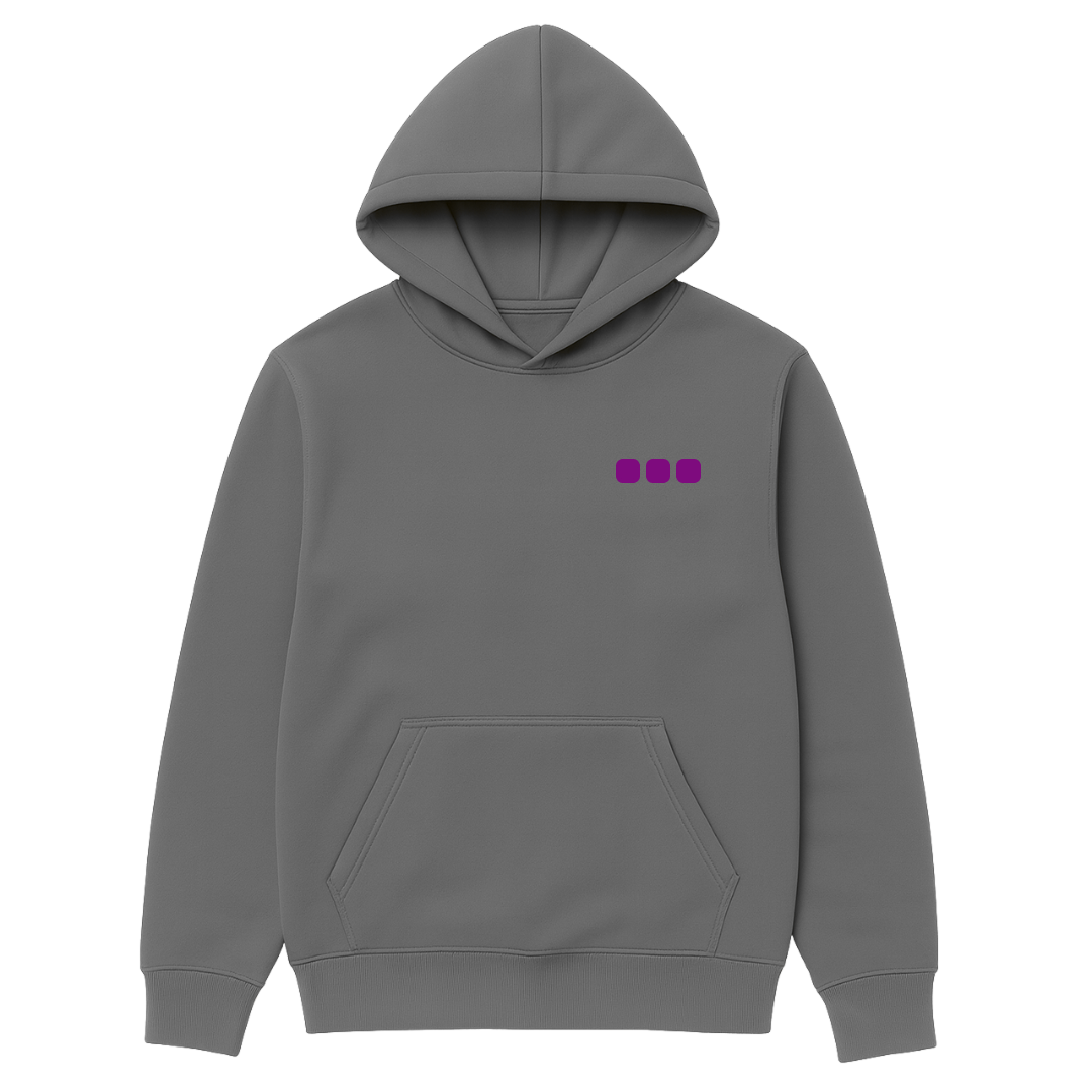 Alzheimer's Awareness Hoodie — steel grey
