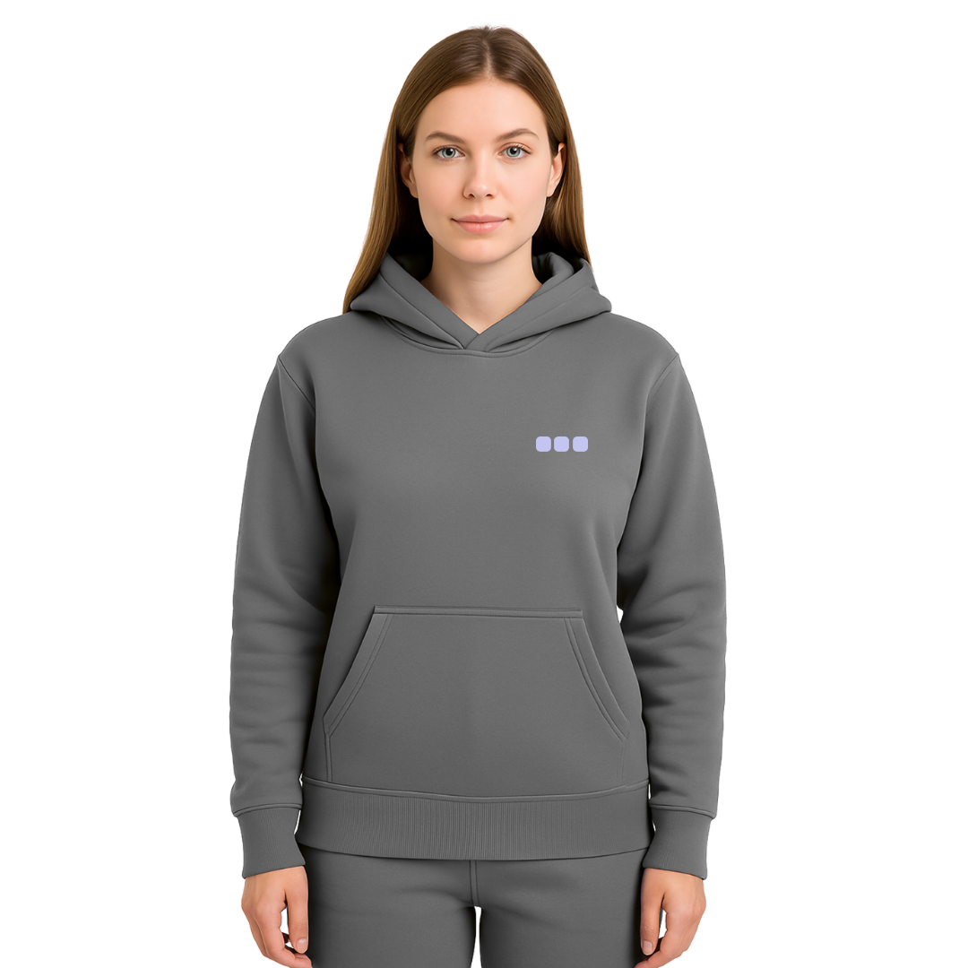 Esophageal Cancer Awareness Hoodie — steel grey (women's)