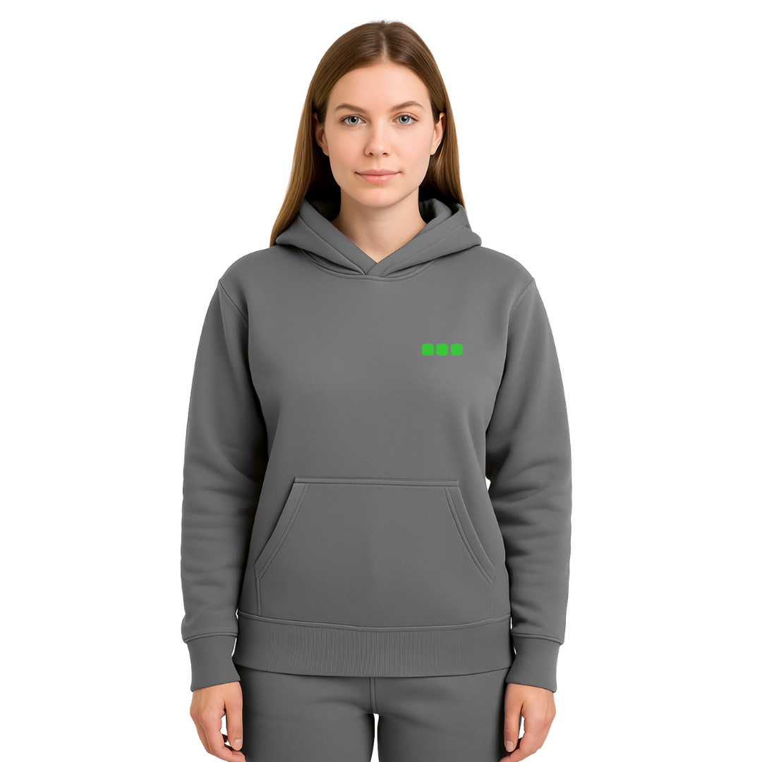 Lymphoma Awareness Hoodie — steel grey (women's)