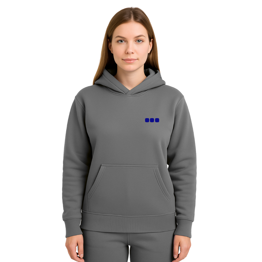 Colon Cancer Awareness Hoodie — steel grey (women's)