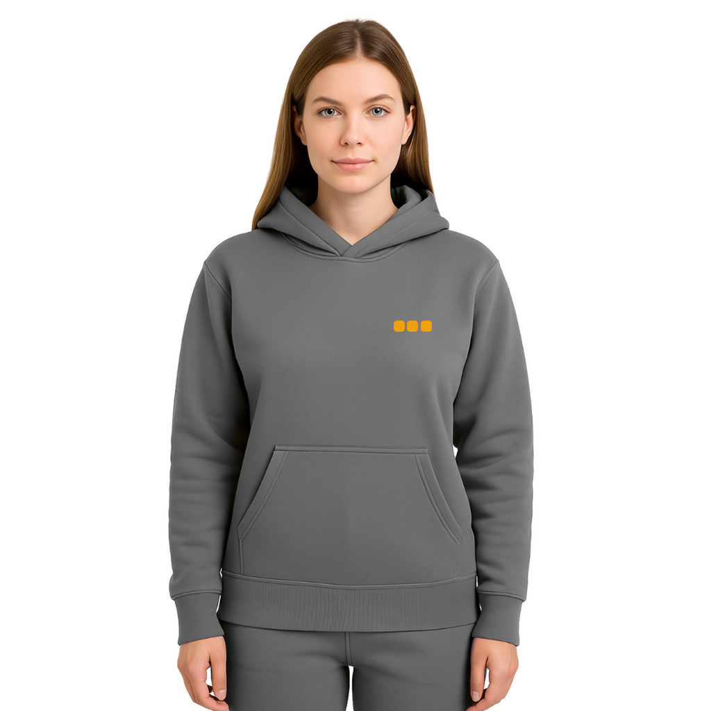 Kidney Cancer Awareness Hoodie — steel grey (women's)