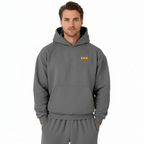 Leukemia Awareness Hoodie — steel grey (men's)
